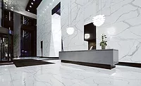 Large tile panels for horizontal and vertical applications