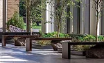 lobby garden space