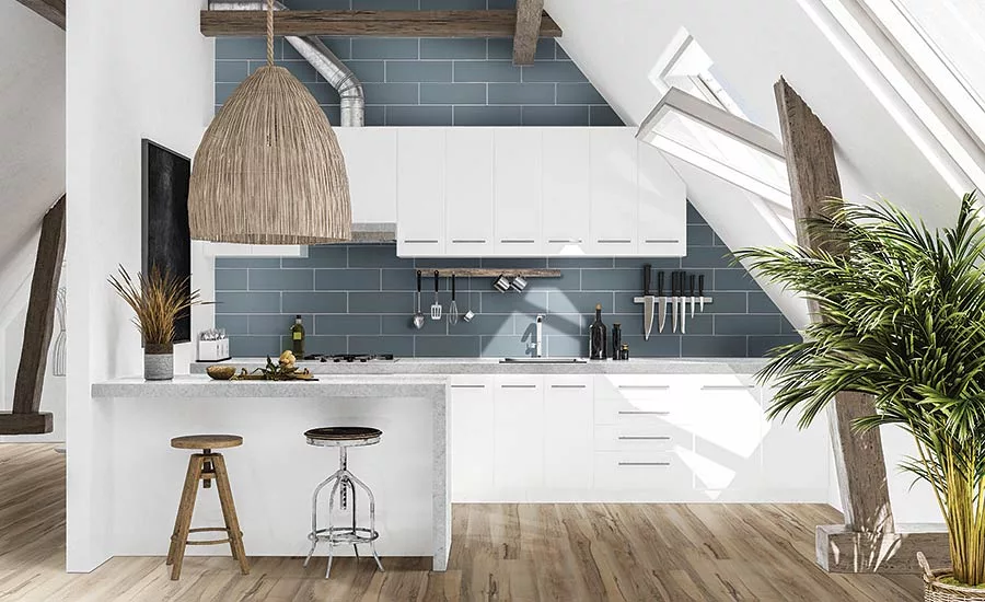 white marble looks with subtle veining, into quartz slabs