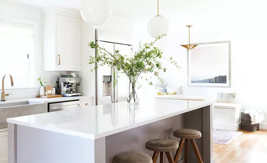quartz surfacing kitchen remodel