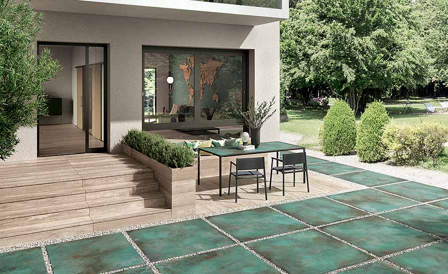 Ceramiche Caesar has added a new 32 x 32 inch size to its Aextra20 line of thick porcelain stoneware slabs.