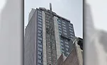 cladding and exterior insulation layers