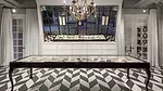 CSTD 1221 Web Exclusive: Maggie Louise Winter 2021 Slide 2. A canted mirror and wall and jewelry store-inspired shadow box.