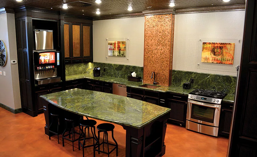 Cache Valley Bank break room