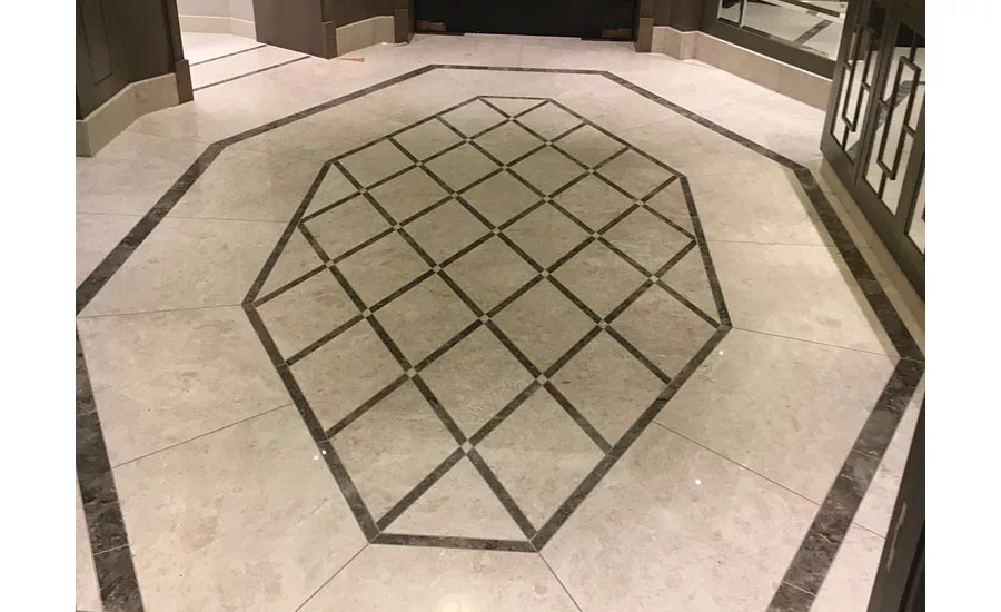 Freemasons’ Hall in London, England Reception Area by Avantgarde Tiling