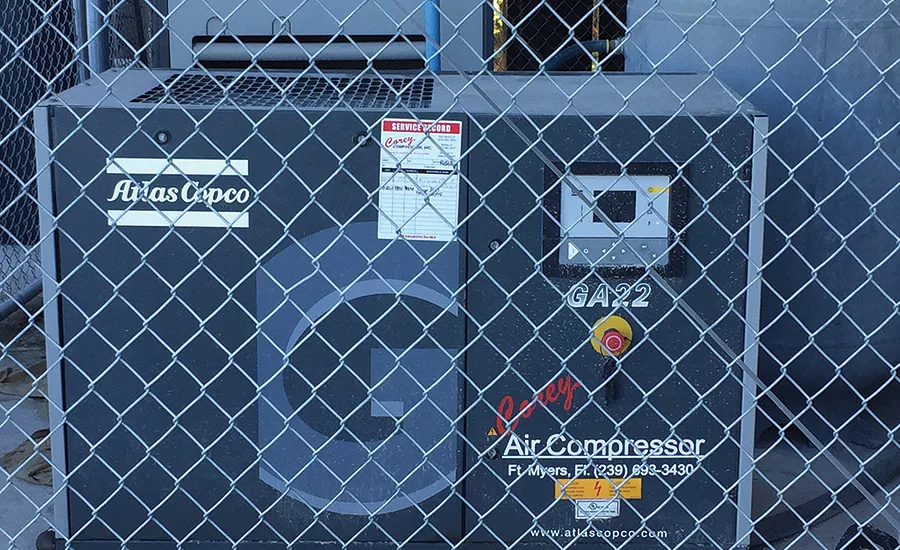  Atlas Copco air compressors