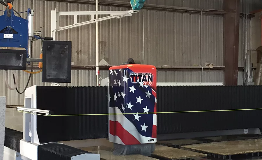 Fusion saw/waterjet 