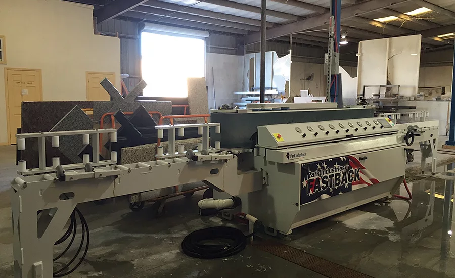 Park Industries Fastback edge polisher
