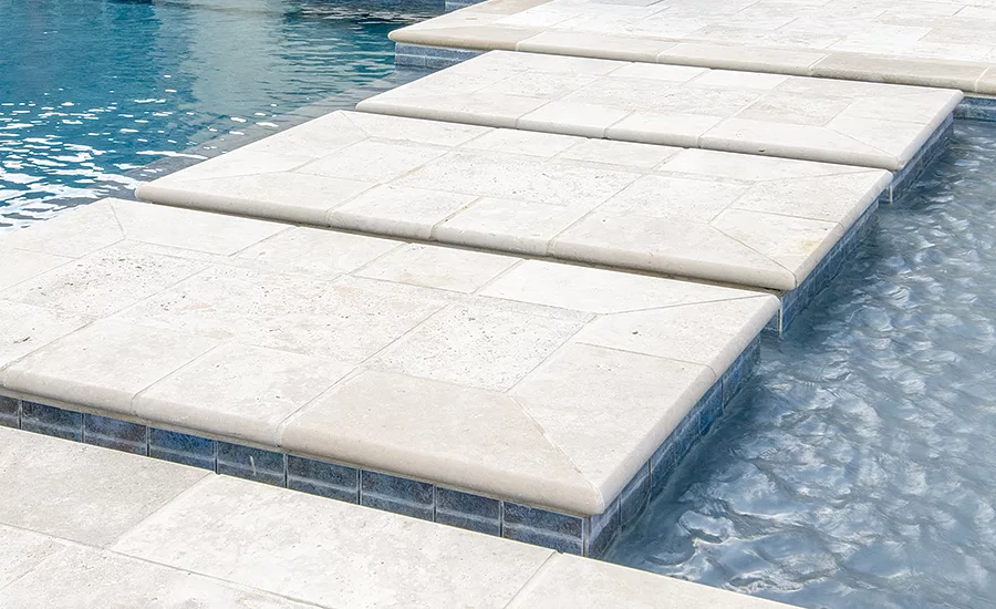 Mediterranean-style pool 