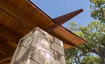 butterfly-shaped roof