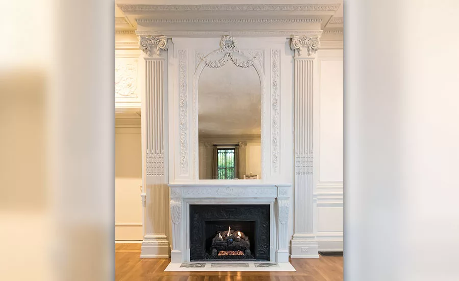 Cosmos Club Historic Fireplace