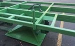 Powered rotating tilting table