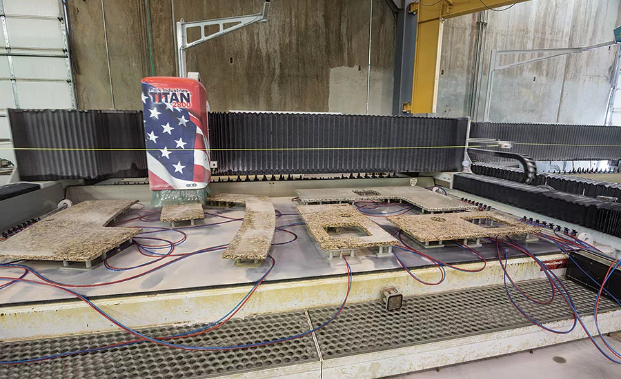 Titan 2800 CNC stoneworking center