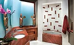 Thailos White marble wall 
