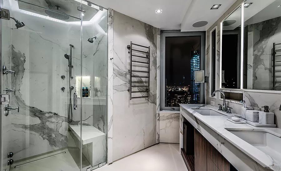 penthous  apartment in New York City
