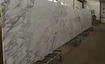 White marble slabs 