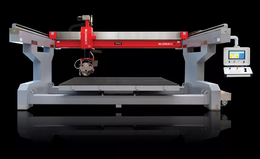 MillenniumCNC 5 axes Monoblock bridge saw