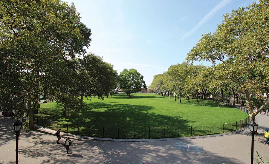 Battery Oval