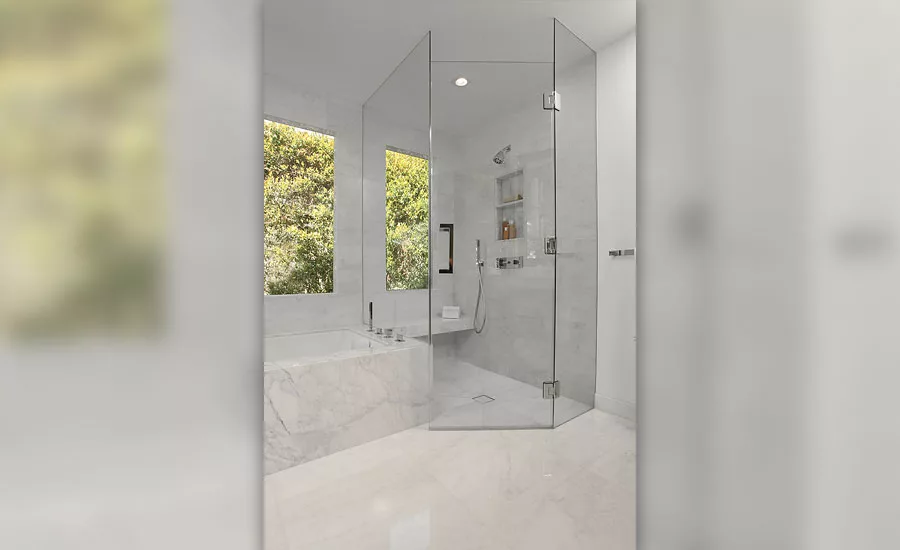 zero threshold shower