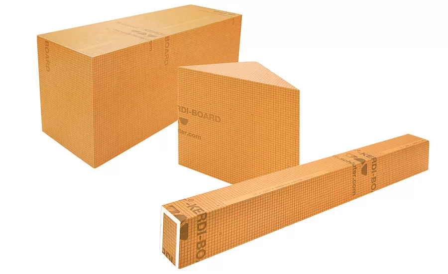 Kerdi-Board components