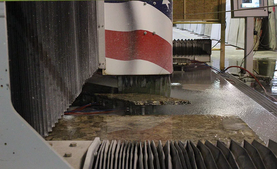 Titan CNC stoneworking center