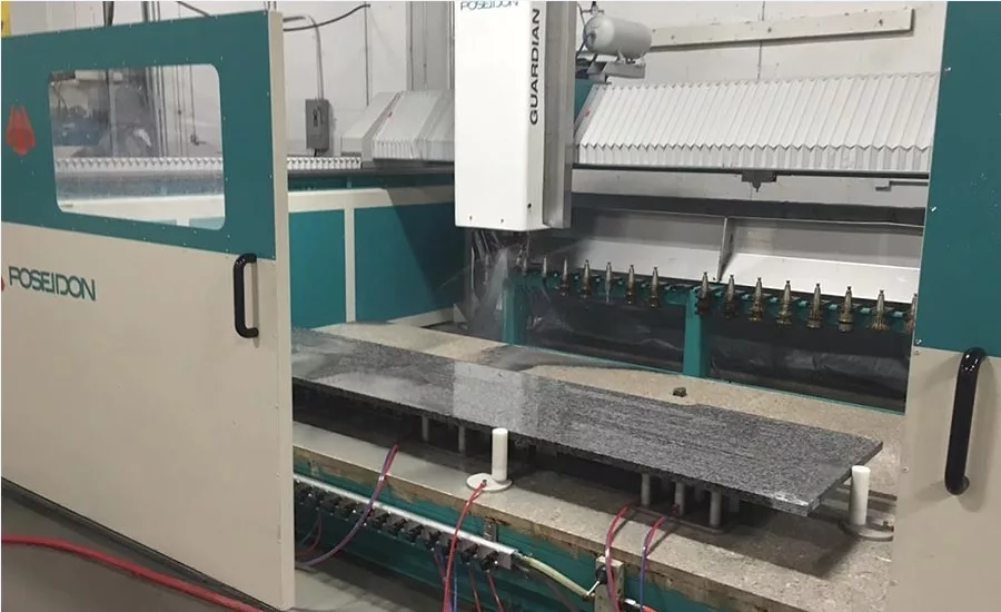 Poseidon Industries' CNC Stoneworking Machinery