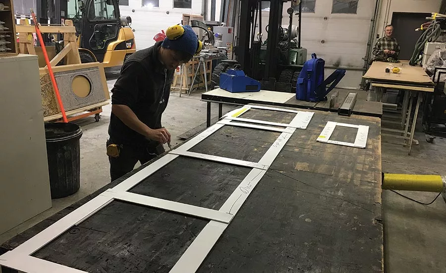Templating at Granite City