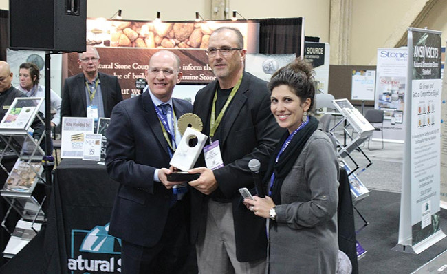  Scott Hanes of Majestic Granite and Marble of Orlando, FL wins Fabricator of the Year Award 