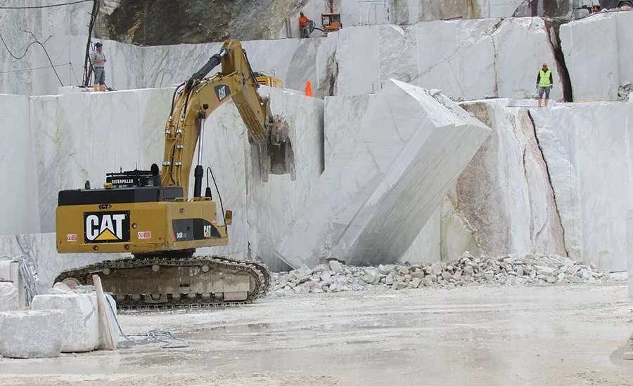 Quarry working with Garfagnana Innovazione