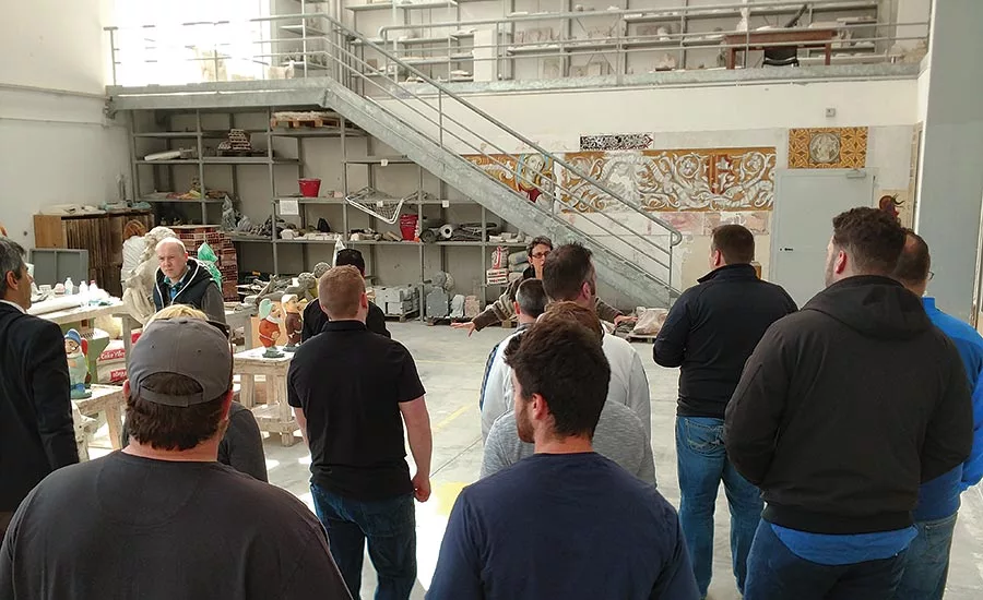 tour of the Scoula Del Marmo Istituto Brenzoni