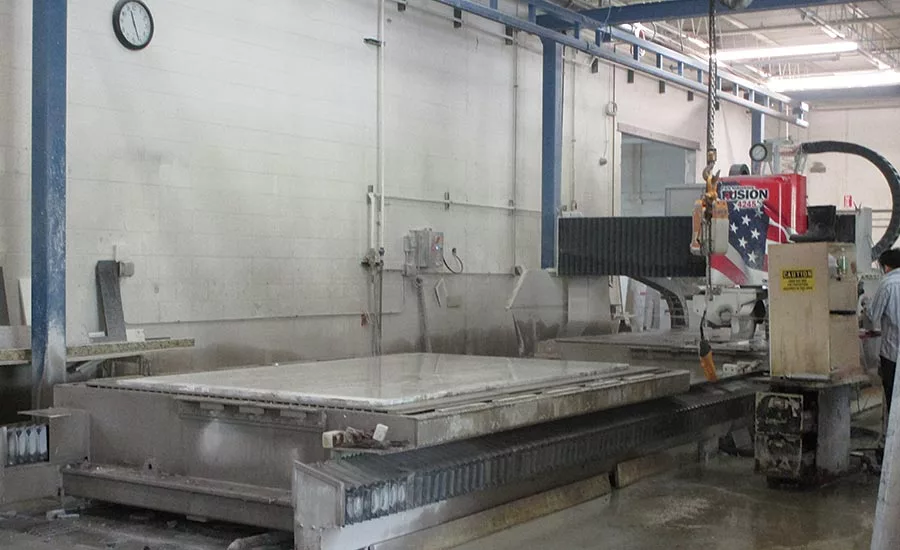 Park Industries' dual-table Fusion CNC saw/waterjets