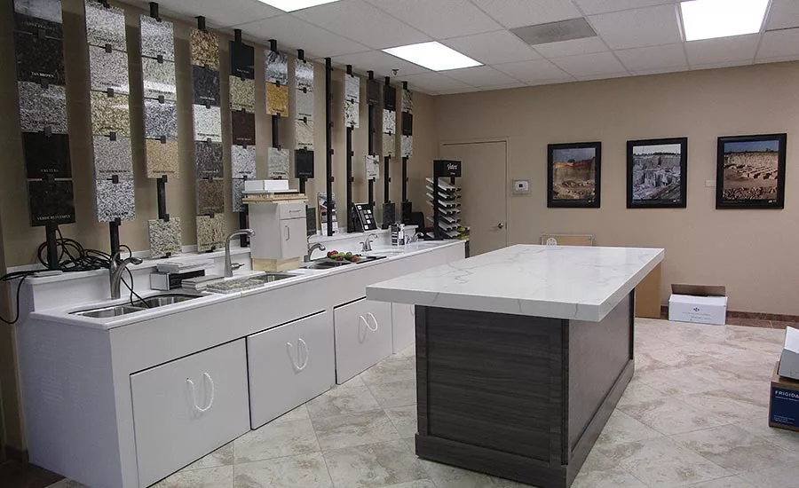 showroom of product offerings