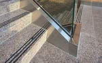 Stony Creek granite flooring and stairs
