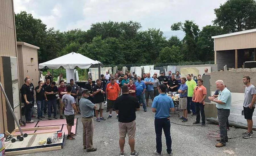 Washington Marble & Granite Co. hosted SFA event