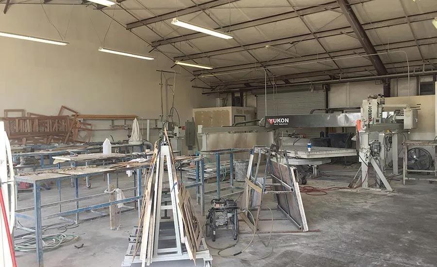 Mother Earth Granite & Marble workshop