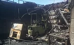 Mother Earth's burned forklifts