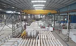 quartz slabs in warehouse