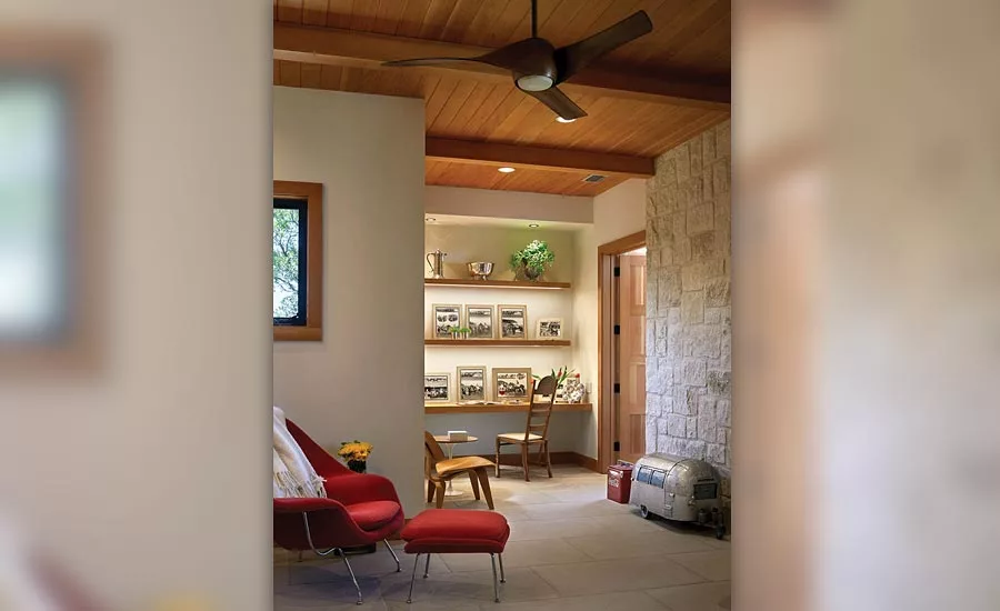 rugged limestone designed by Craig McMahon Architects, Inc.