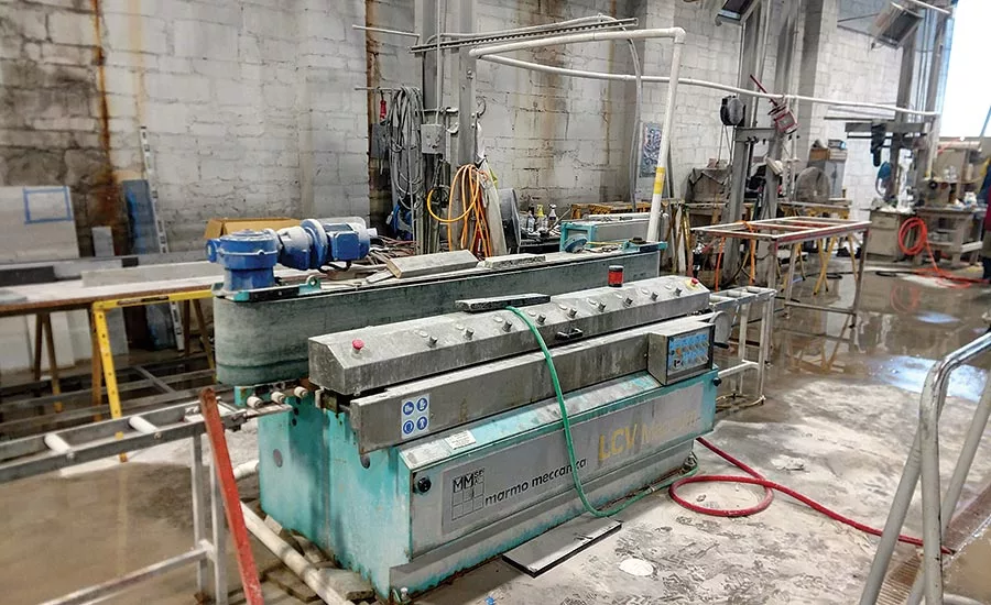 Marmo Meccanica LCV 711M edge polishing machine