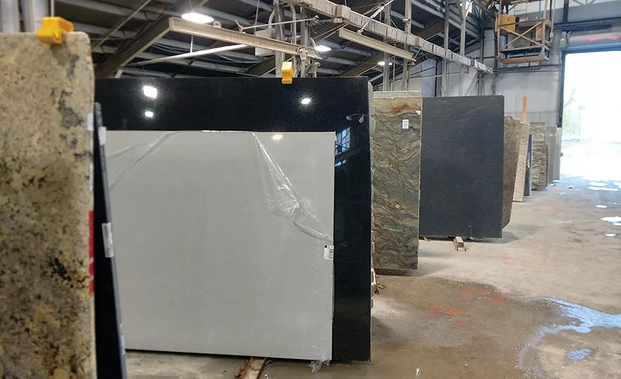 Countertop Specialties stocks both natural stone and quartz slabs