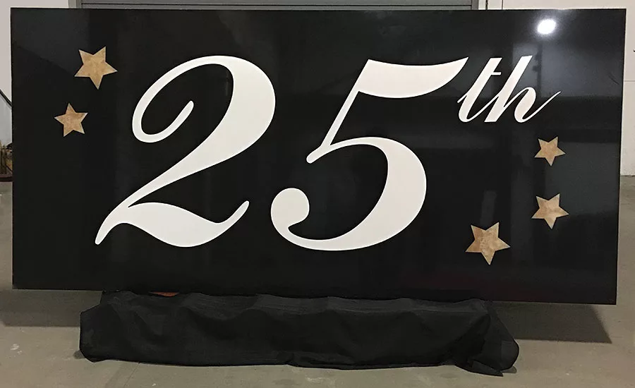 Cumar's The 25th anniversary slab