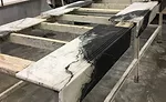 A Flow waterjet is used for intricate cuts
