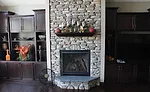 fireplaces with RealStone products