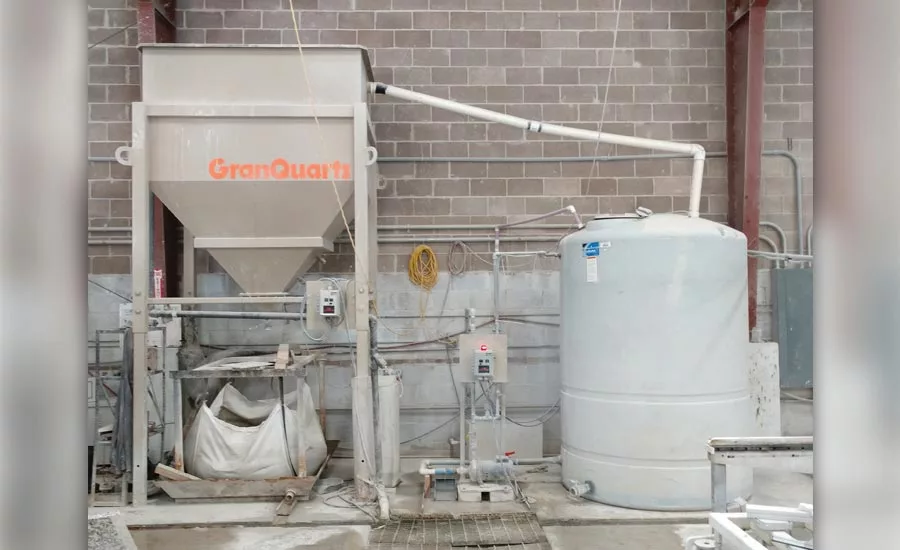 Gecko SSS uses recycled stone and water