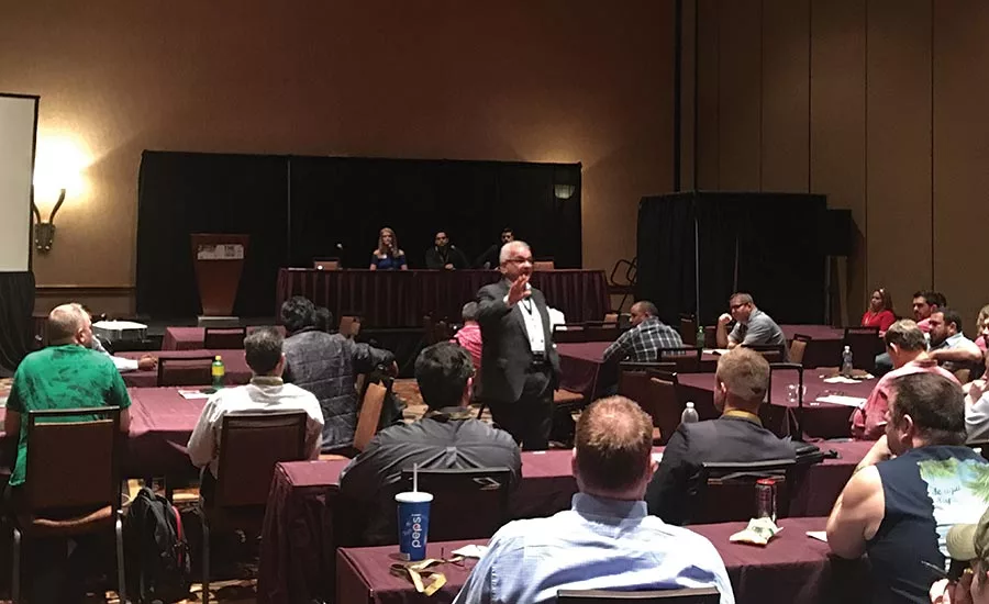 Audience participation at the Fabricator Forum: Networking, Learning, Sharing