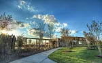 Landscaping outside Austin Waters community pool