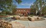 carved sandstone fountain, designed by Robert Wertz of Igneous Rock Gallery