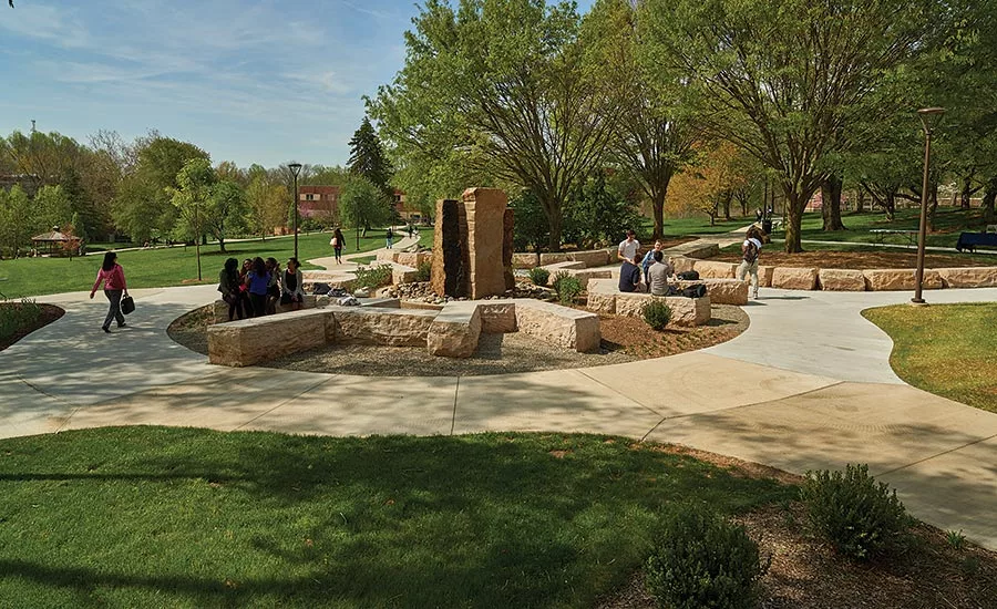 Bloom Run and Roaring Run color schemes used for all of PSU’s landscape architecture