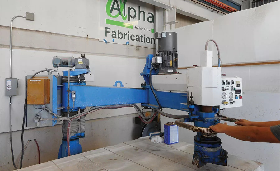 Radial arm saw from Sawing Systems