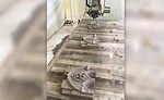 Monks use Prussiani’s Champion Plus 1300 for stonework
